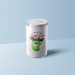 Watch and download this nice food can mockup