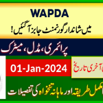 WAPDA Jobs 2023 Online Apply Form www.wapda.gov.pk Jobs